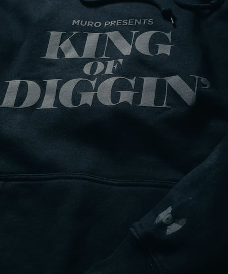 KING OF DIGGIN’ | Official Hoodie - Black -