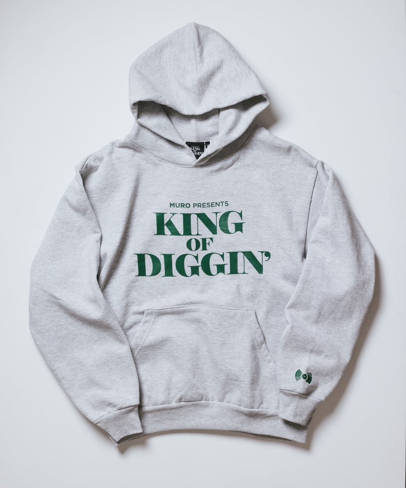 KING OF DIGGIN' | Official Hoodie -Gray- | CHIY KING OF DIGGIN' | Official Hoodie -Gray- | CHIY
