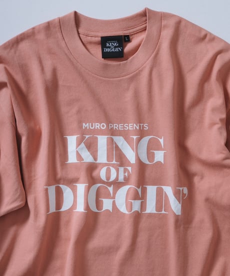 KING OF DIGGIN’ | Official T-shirt - Nude -
