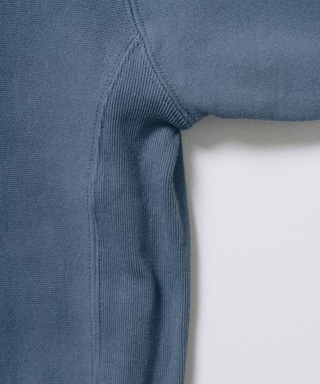 KING OF DIGGIN’×cleofus | Bubble Logo Crewneck - Stone Blue -