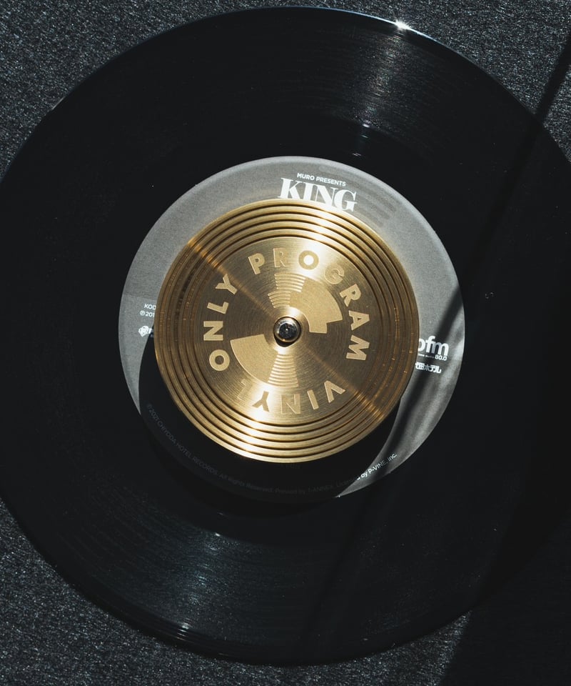 WASEDA IRON WORKS スタビライザー KING OF DIGGIN'×WASEDA IRON WORKS | 7inch 12inc