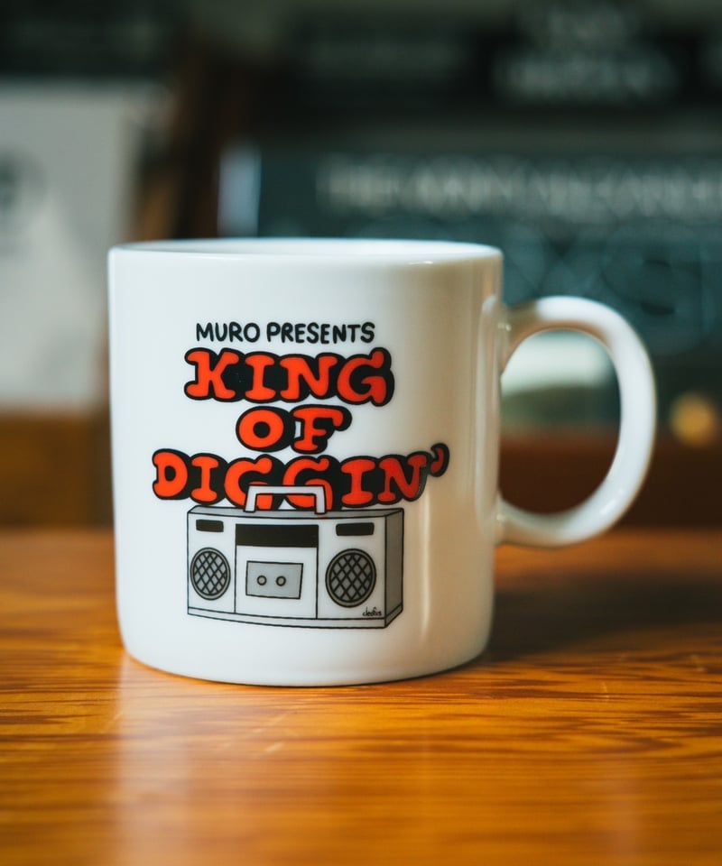 KING OF DIGGIN'×cleofus | Mug -Cassette deck- |