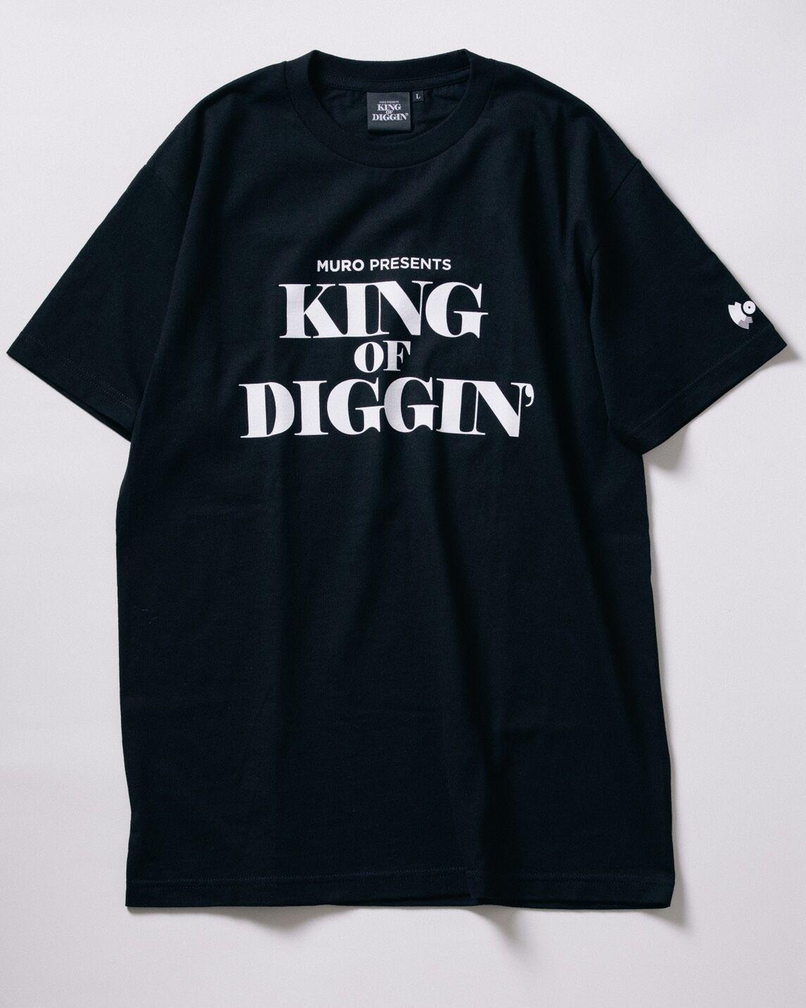KING OF DIGGIN' | Official T-shirt - Black - |