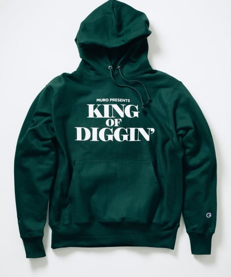 KING OF DIGGIN’ | Official Hoodie - Green -