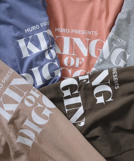 KING OF DIGGIN’ | Official T-shirt - Sand -