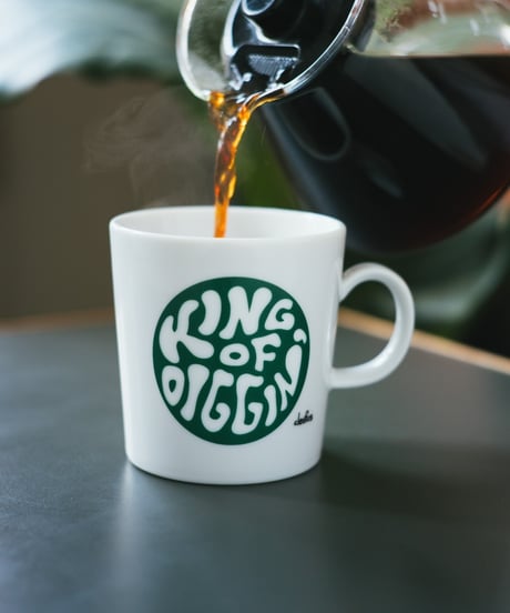 KING OF DIGGIN’×cleofus | Mug -King Of Diggin'-