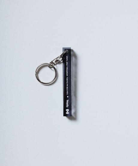 KING OF DIGGIN’×CHIYODA HOTEL | Official Mini Hotel Key Holder - Clear Black -