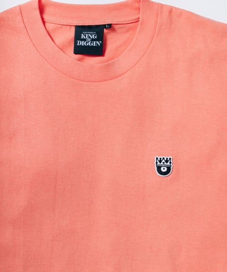 KING OF DIGGIN’×cleofus | Boombox SS T-shirt - Warm Pink -