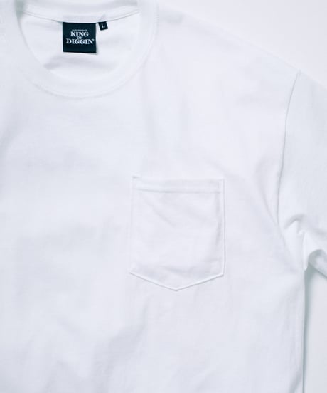 KING OF DIGGIN’×書道家 万美 | Official DIGGIN' T-shirt - White -