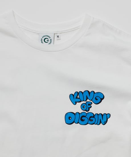 KING OF DIGGIN’×cleofus |  DIGGIN’ DOG T-Shirts (Back Print)