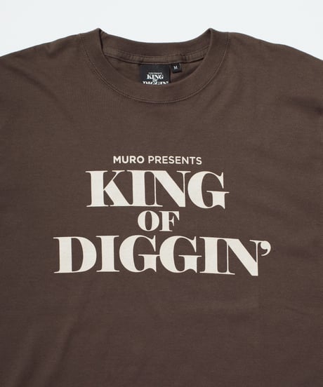 KING OF DIGGIN’ | Official T-shirt - Charcoal -