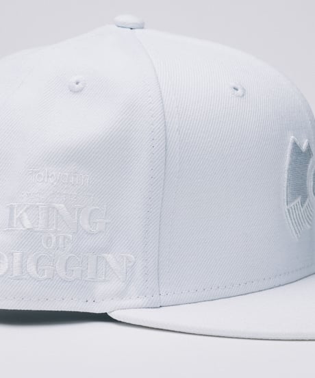 KING OF DIGGIN’×NEW ERA | 9FIFTY SNAPBACK CAP  - White -