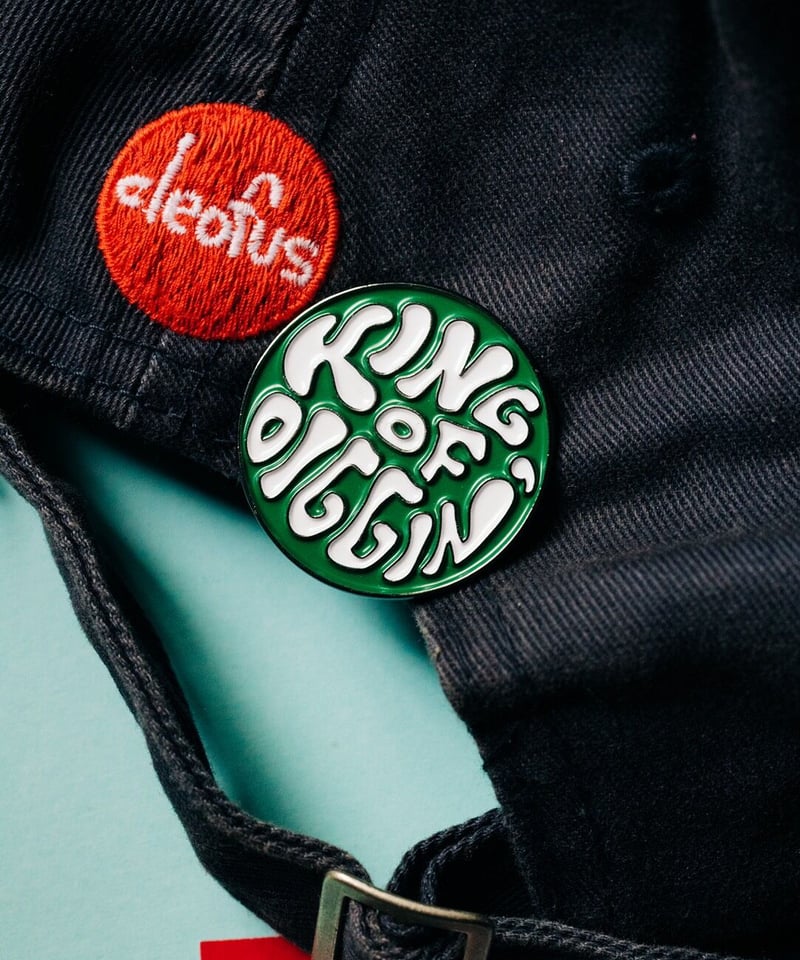 KING OF DIGGIN'×cleofus | PINS PACK | CHIYODA H