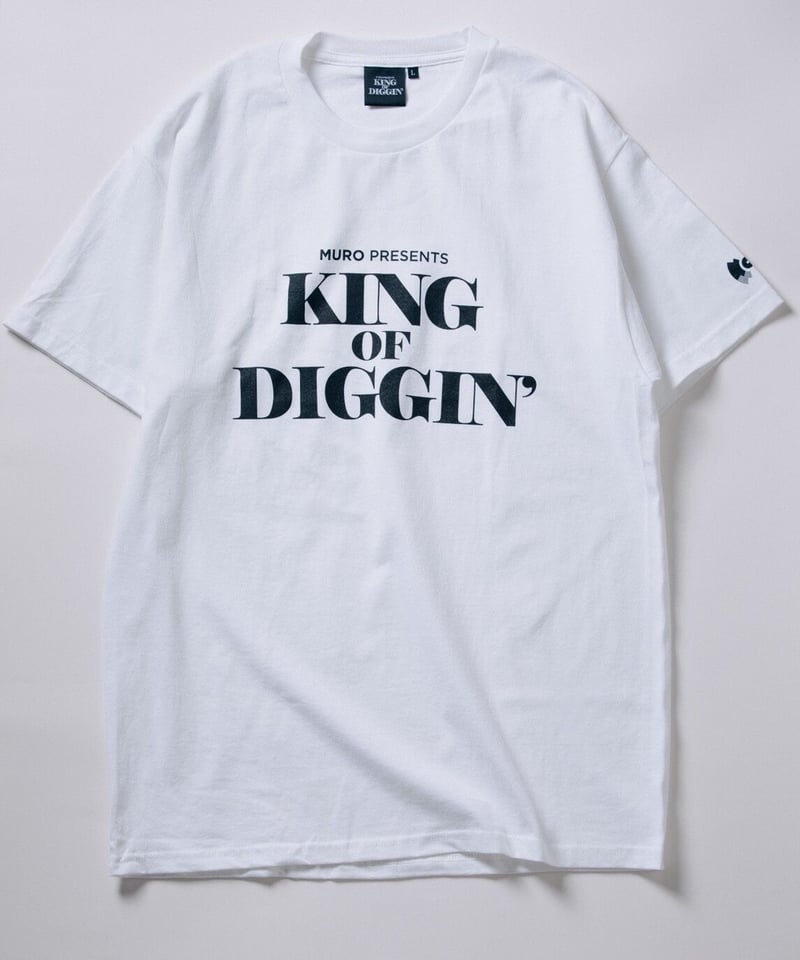 KING OF DIGGIN' | Official T-shirt - White - |