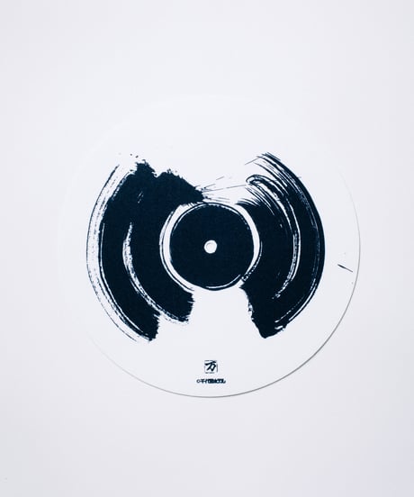 KING OF DIGGIN’×書道家 万美×CHIYODA HOTEL | Official 12inch Slipmat - White -