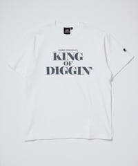 KING OF DIGGIN’ | Official T-shirt - White -