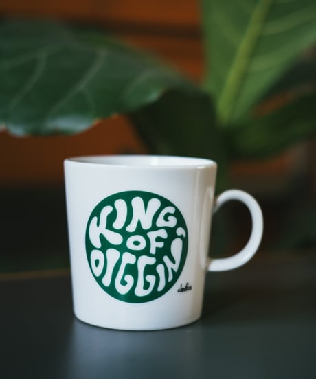 KING OF DIGGIN’×cleofus | Mug -King Of Diggin'-