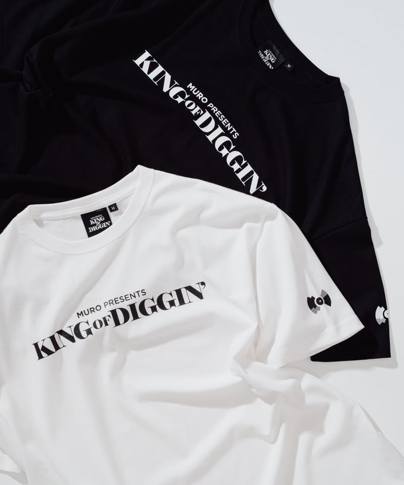 DJ MURO RAPTEES KING OF DIGGIN KODP Tシャツ KING OF DIGGIN' | Standard Logo T-shirts -Black