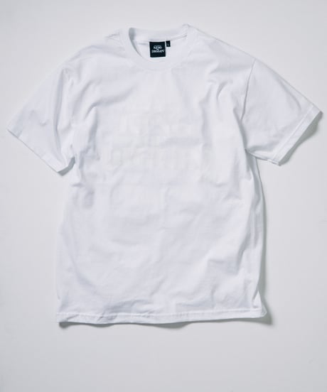 KING OF DIGGIN’ | Official T-shirt - White x White -