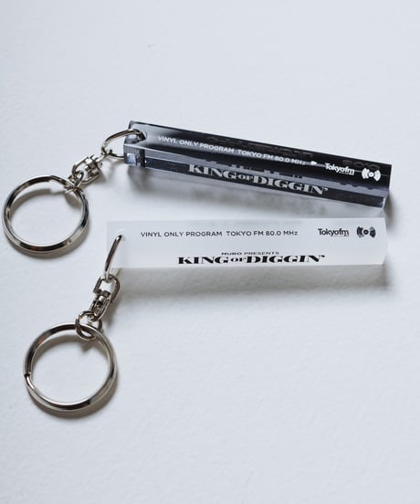 KING OF DIGGIN’×CHIYODA HOTEL | Official Mini Hotel Key Holder -  Milky White -
