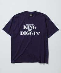 KING OF DIGGIN’ | Official T-shirt - NAVY -