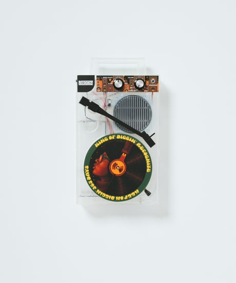 KING OF DIGGIN’ × RECOGNIZE  PORTABLE RECORD PLAYER