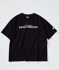 KING OF DIGGIN’ | Standard Logo T-shirts -Black-