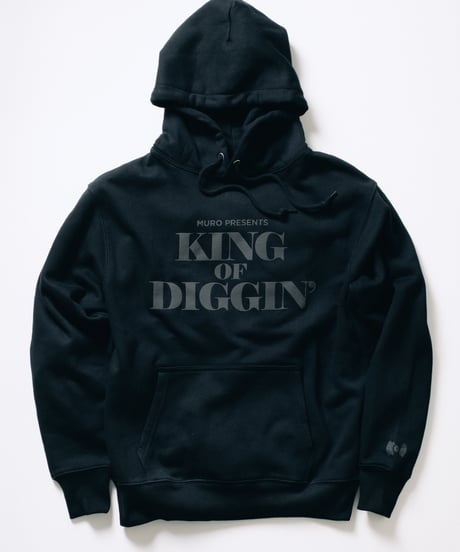 KING OF DIGGIN’ | Official Hoodie - Black -