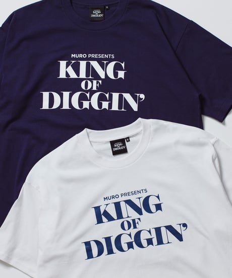 KING OF DIGGIN’ | Official T-shirt - White -