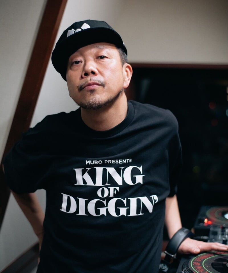 king of diggin production Tシャツmuroヒップホップ KING OF DIGGIN' | Official T-shirt - White - |