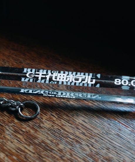 KING OF DIGGIN’×CHIYODA HOTEL | Official Hotel Key Holder - Clear -