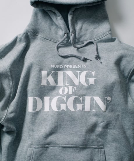 KING OF DIGGIN’ | Official Hoodie - Gray -