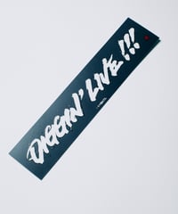 KING OF DIGGIN’×書道家 万美×CHIYODA HOTEL | DIGGIN’LIVE!!! Sticker - Black -