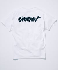 KING OF DIGGIN’×書道家 万美 | Official DIGGIN' T-shirt - White -