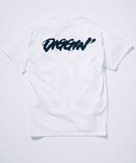 KING OF DIGGIN’×書道家 万美 | Official DIGGIN' T-shirt - White -