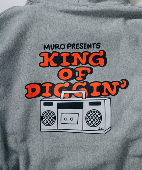 KING OF DIGGIN’×cleofus | Boombox Hoodie