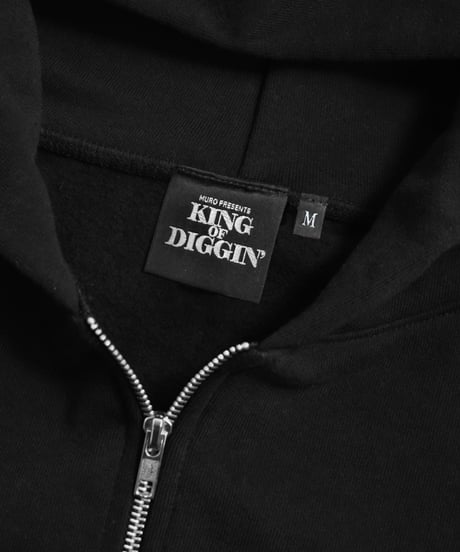 KING OF DIGGIN’ | “TAPE INDEX” Hoodie (Back Print)