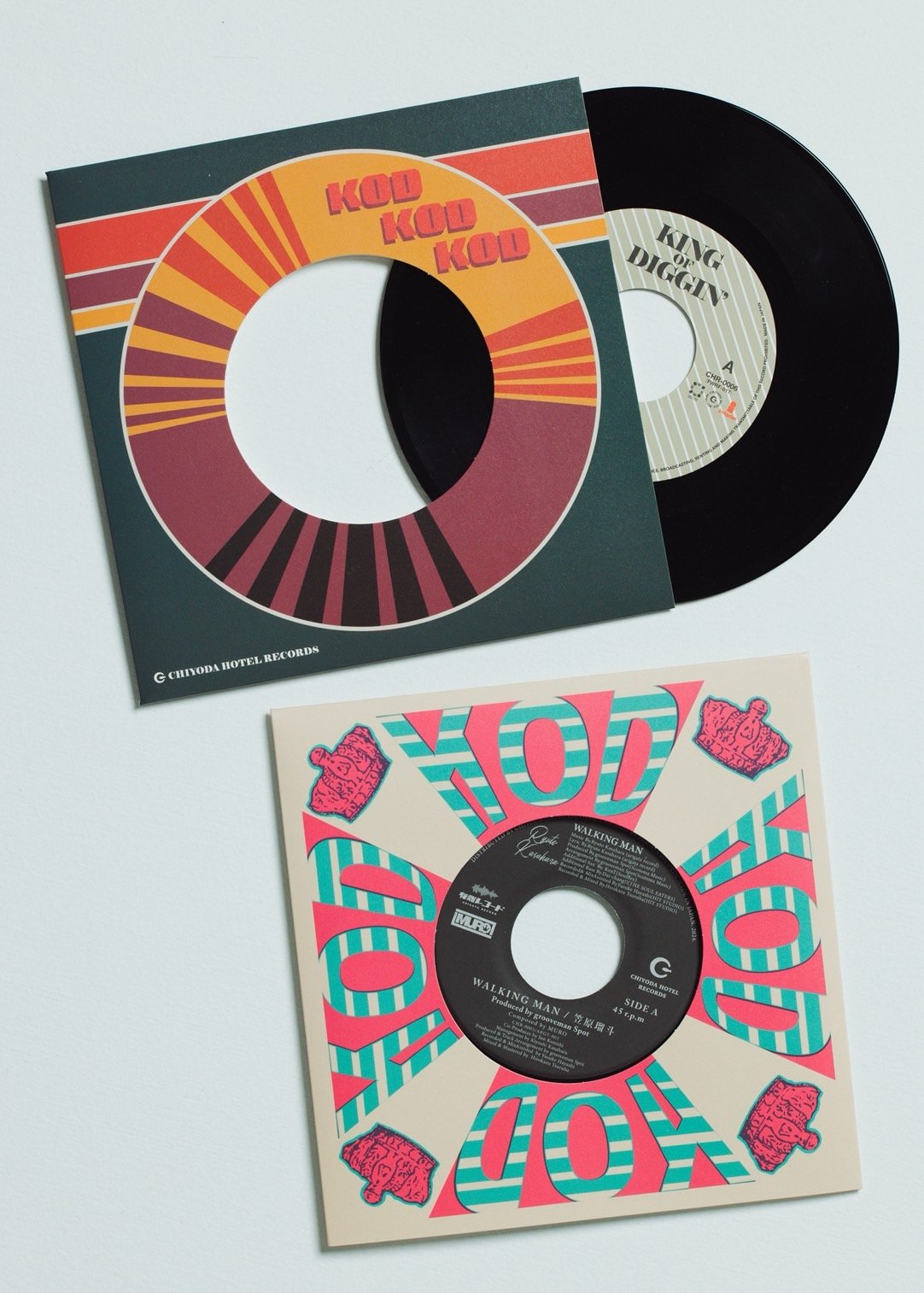 CHIYODA HOTEL RECORDS ┃Heavy 7inch Sleeve Set (