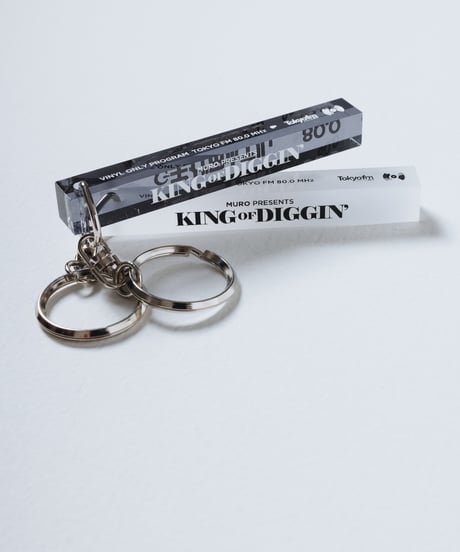 KING OF DIGGIN’×CHIYODA HOTEL | Official Mini Hotel Key Holder -  Milky White -