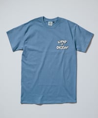 KING OF DIGGIN’×cleofus | Bubble Logo T-shirrt - Stone Blue -