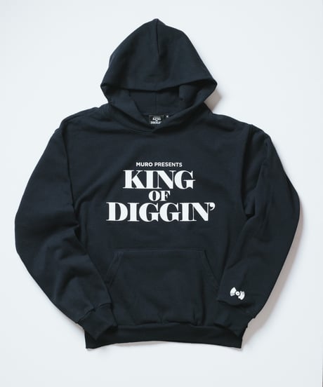 KING OF DIGGIN’ | Official Hoodie -Dark Navy-