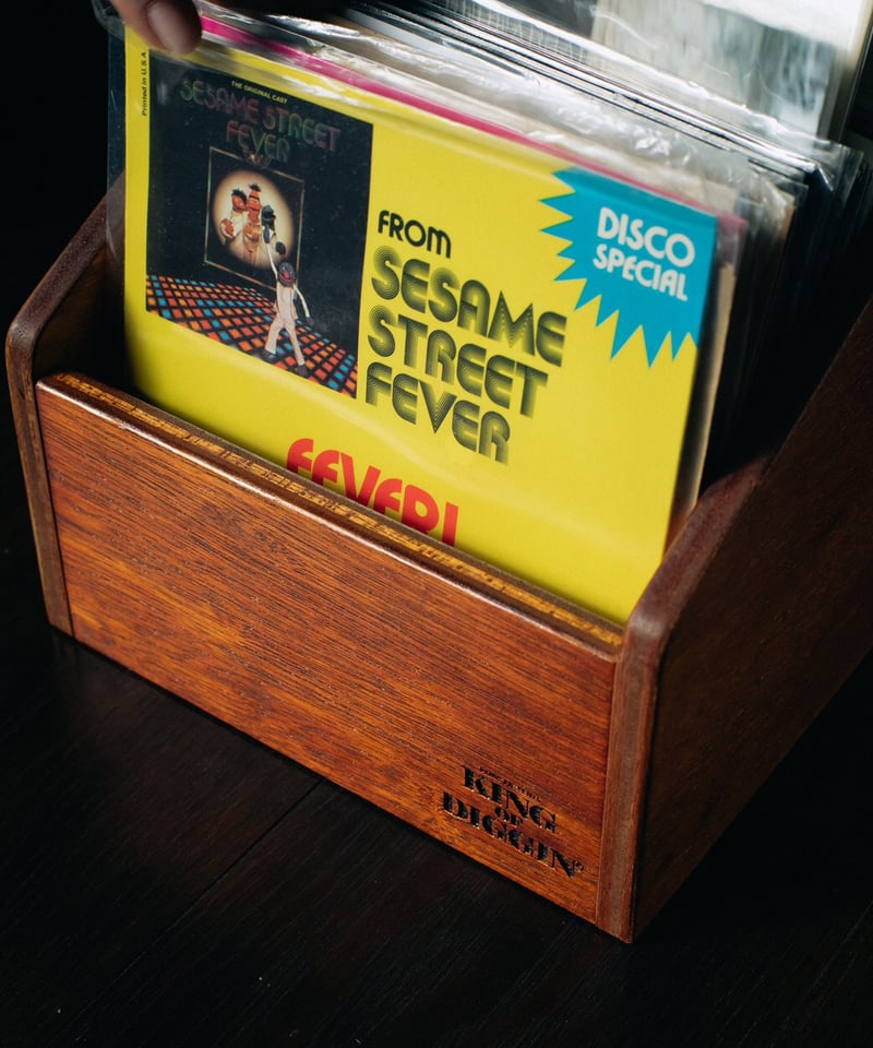 KING OF DIGGIN'×HABARI WOOD | 7inch RECORD RACK