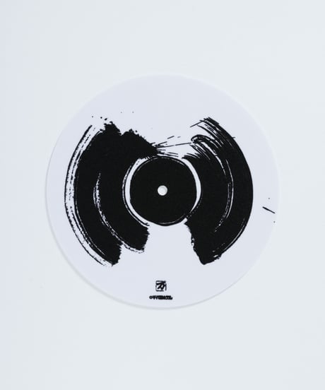 KING OF DIGGIN’×書道家 万美×CHIYODA HOTEL | Official 7inch Slipmat - White -