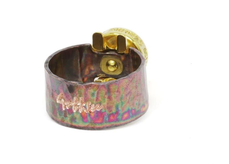 Gottsu ゴッツ アルトサックス/メタル用 Signature Ligature