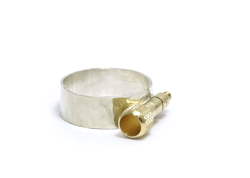 Gottsu Solid Silver Ligature [受注生産品] Gottsu ゴッツ アルト