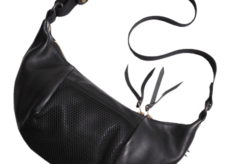 【WESTRIDE】LEATHER MINI SHOULDER BAG (BLACK COWHIDE)