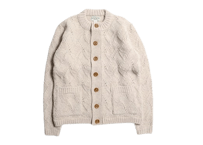 【WESTRIDE】SHETLAND WOOL CARDIGAN