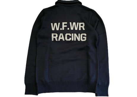 【WESTRIDE】CLASSIC RACING HALF ZIP SWEATER