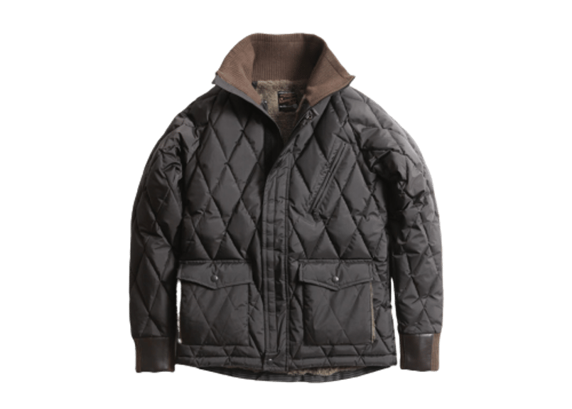 ウエストライド　ALL NEW RACING DOWN JACKET2 WESTRIDE】ALL NEW RACING DOWN JACKET2 (BLK/BRN)