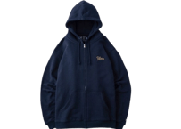 【BLUCO】HEAVY PILE SWEAT ZIP HOODIE -EMB-
